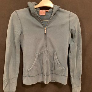 Juicy Couture soft blue hoodie. Girls Small.